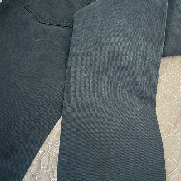 Long straight leg black jeans COTTON ON - Picture 3 of 5